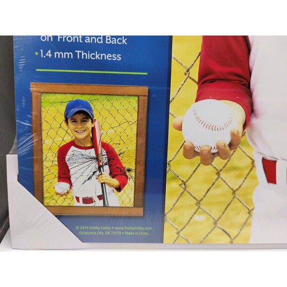 (5) - Hobby Lobby Plastic Safety Glass 8" X 10" Frame Glass Protectors #951988 - Picture 2 of 4